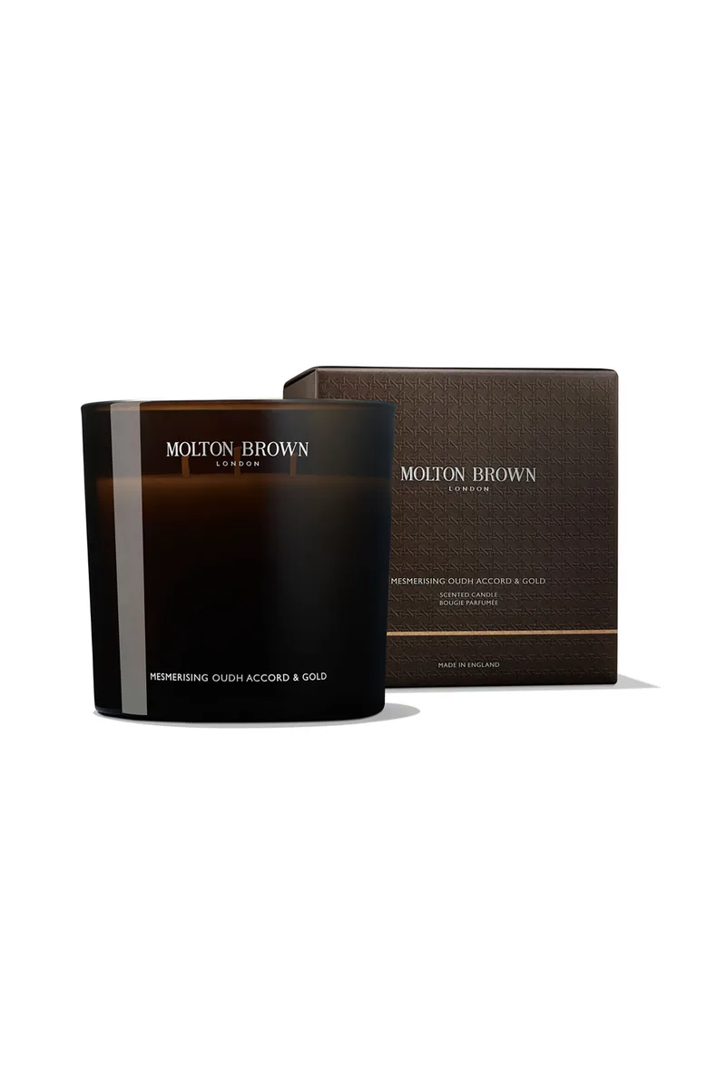 Molton Brown Mesmerising Oudh Accord & Χρυσό Signature Candle 600 ml - 5110154