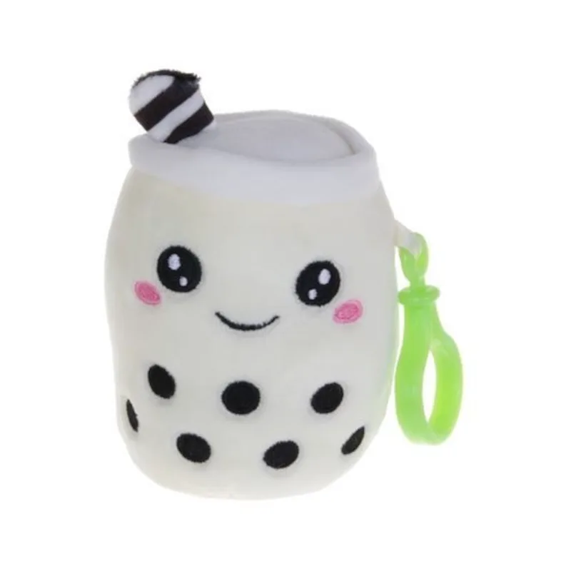 Λούτρινο Pms Boba Bubble Tea Plush Clip On 15cm Άσπρο