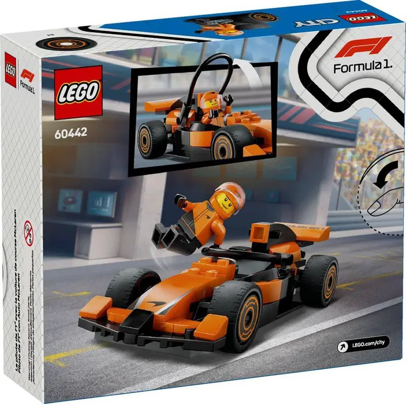 LEGO F1 DRIVER WITH MCLAREN RACE CAR (60442)