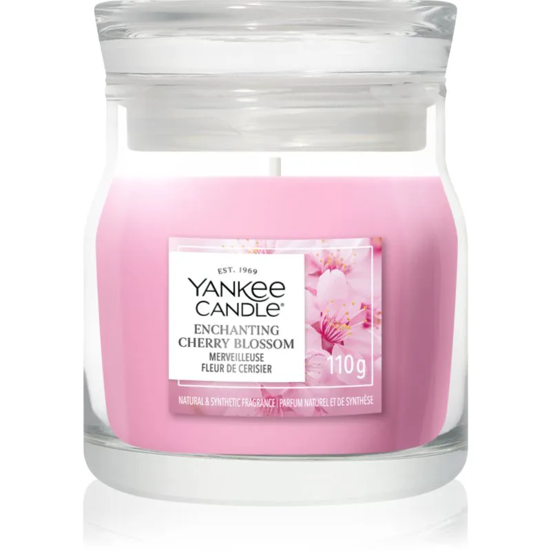 Yankee Candle Enchanting Cherry Blossom αρωματικό κερί Signature 110 γρ
