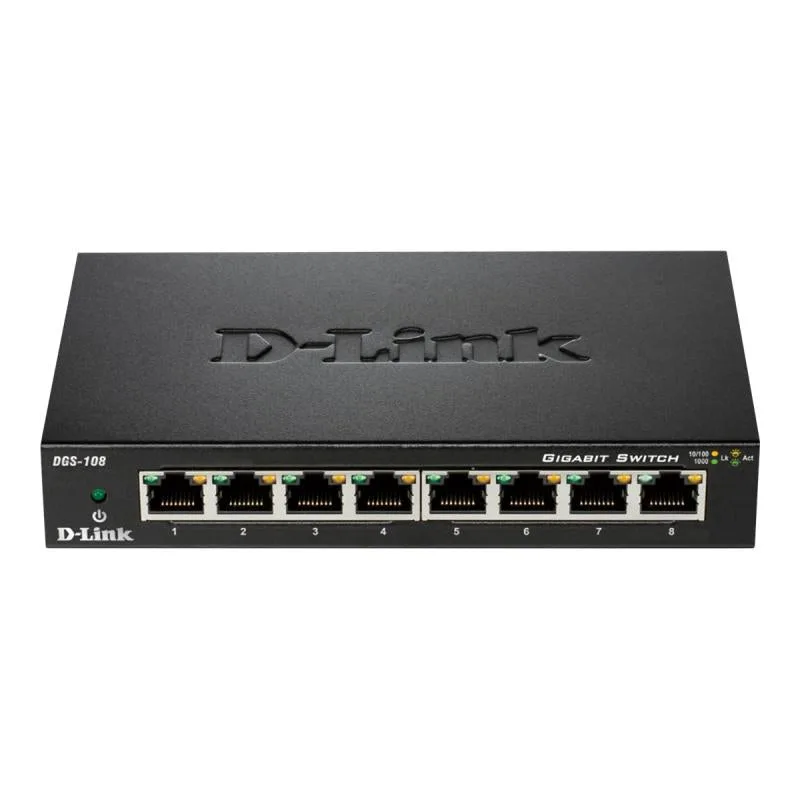 D-LINK DLINK Switch DGS-108 E DGS108 E (DGS-108/E)