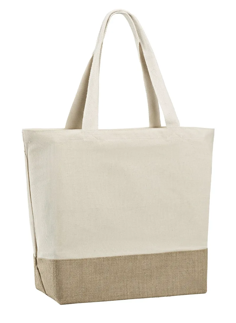 Τσάντα παραλίας με φερμουάρ U-bag Sydney Natural