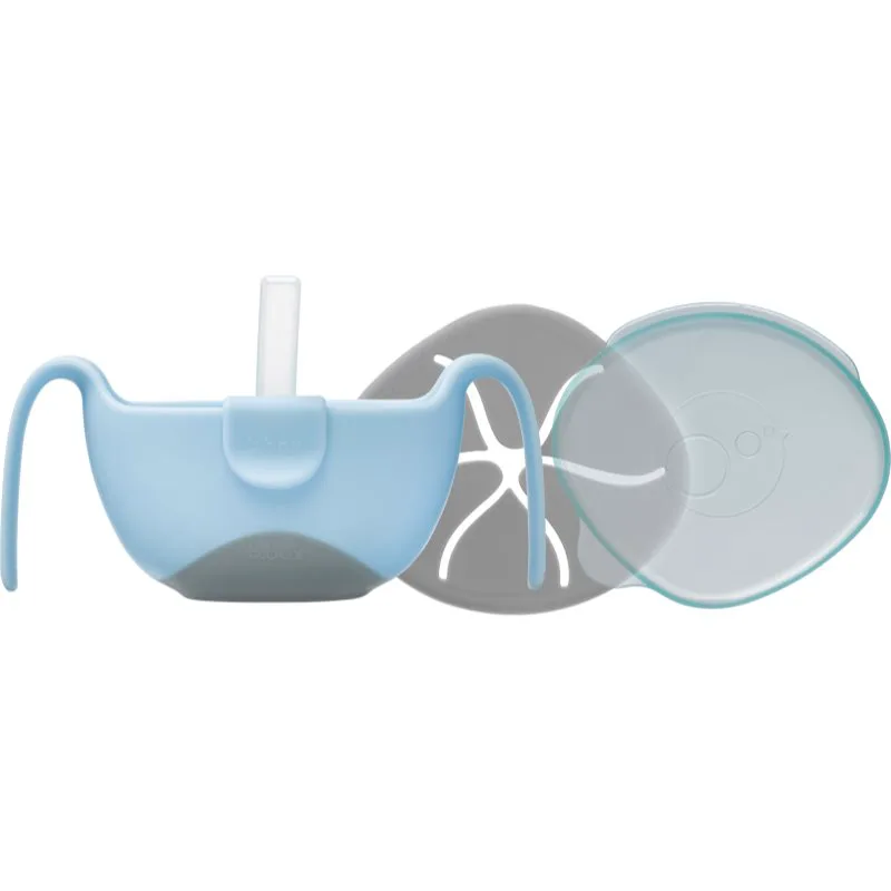 b.box 3 in 1 Bowl & Straw μπολ με καλαμάκι Bubblegum 250 ml