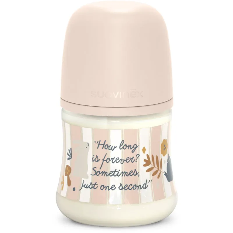 Suavinex Wonderland SX Pro Physiological Anti-Colic μπιμπερό S Slow Flow 0 m+ Ροζ 150 ml