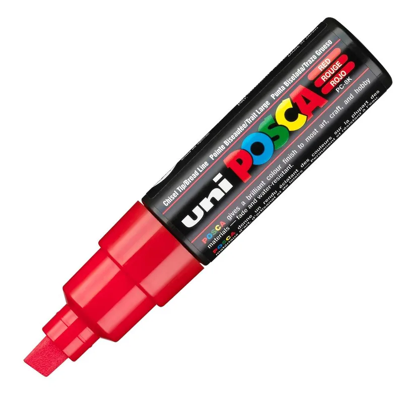 Μαρκαδόρος Posca PC-8K Red Uni-Ball