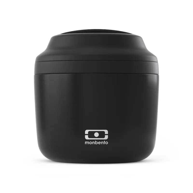550ml Μεταλλικό Ισοθερμικό Δοχείο Φαγητού Monbento MB Element - Onyx
