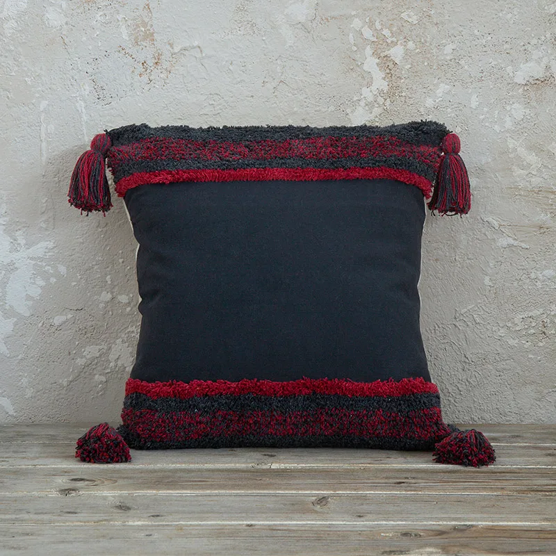 Διακοσμητικό Μαξιλάρι 45X45 Nima Janelle Dark Gray (45x45)