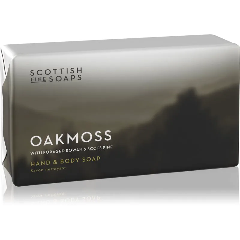 Scottish Fine Soaps Oakmoss Μπάρα σαπουνιού για το σώμα 220 γρ