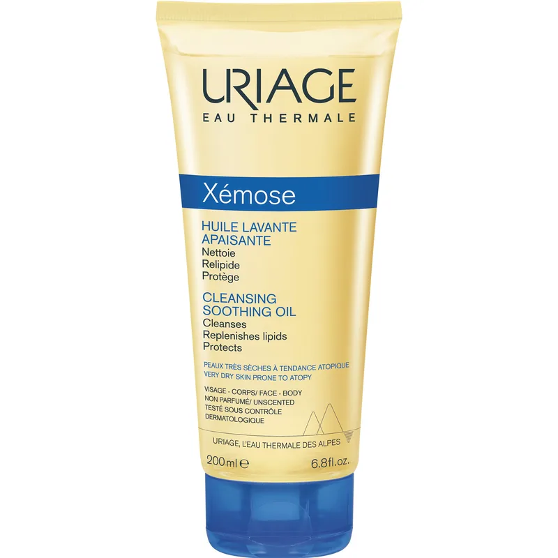 Uriage Xemose Cleansing Soothing Oil Καταπραϋντικό Λάδι Καθαρισμού για Πολύ Ξηρές Επιδερμίδες με Τάση Ατοπίας 200ml