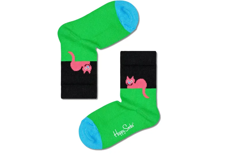 Κάλτσες Happy Socks Kids Cat KCAT01-7303-1000 Unisex Παιδικό
