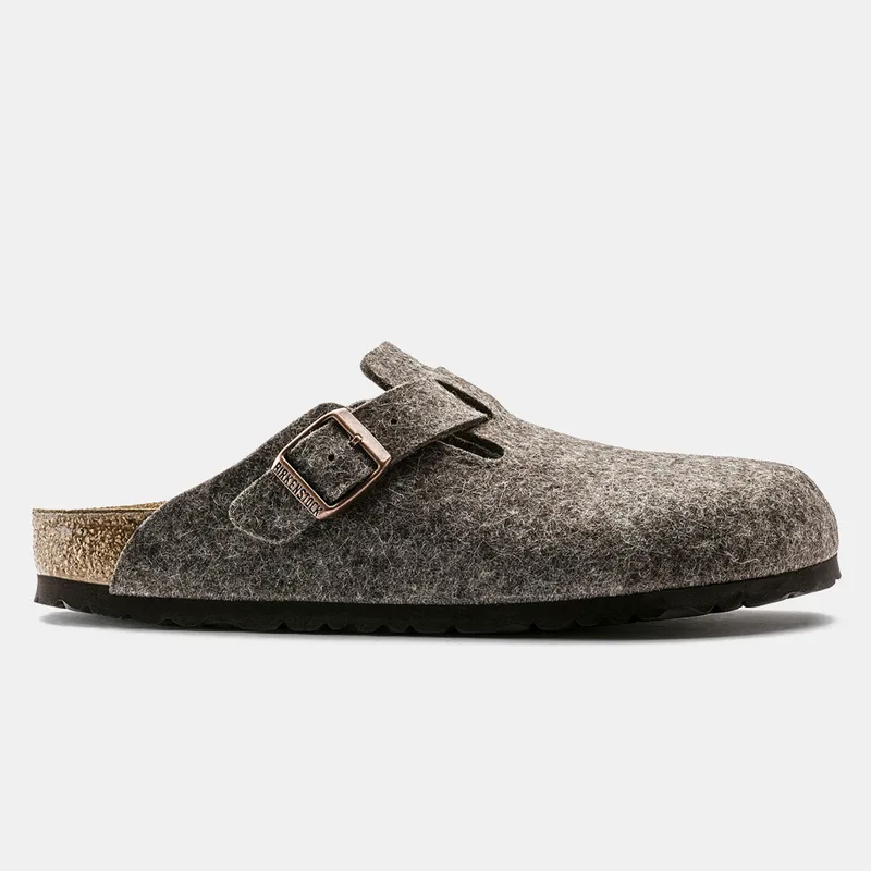 Birkenstock Boston Wool Felt Regular Ανδρικές Παντόφλες (9000118526_15872)