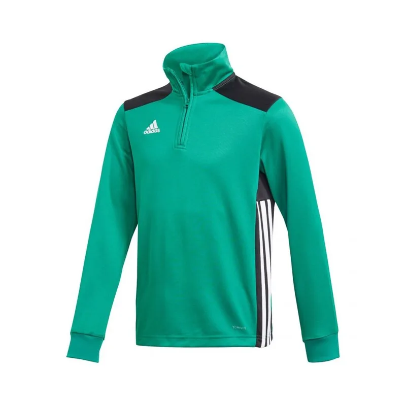 Adidas Παιδική Χειμερινή Μπλούζα Μακρυμάνικη Πράσινη Regista 18 DJ1842