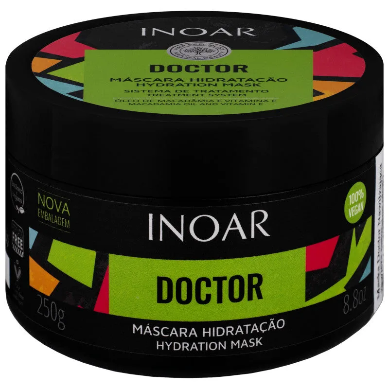 Moisturizing hair mask Inoar Doctor 250g