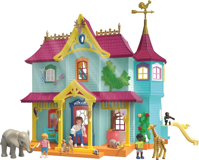 Playmobil Έπαυλη Ζώων Animals & Friends (71852)