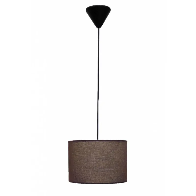 Φωτιστικό Οροφής Μονόφωτο Heronia 14-0141 Brown