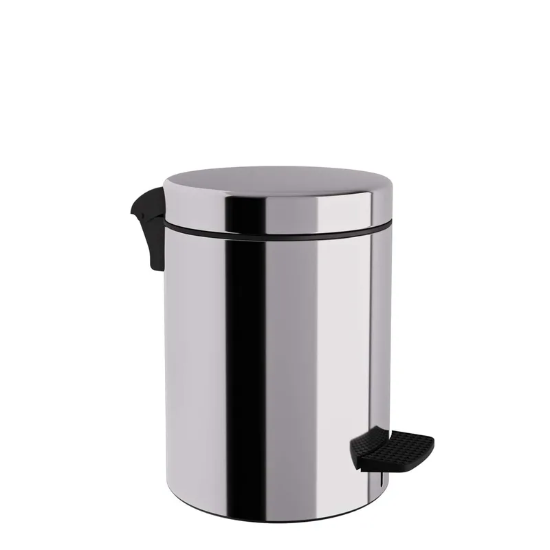 Κάδος Απορριμμάτων Μπάνιου (Φ20x28) Pam & Co 5lt 05-136-001 Inox