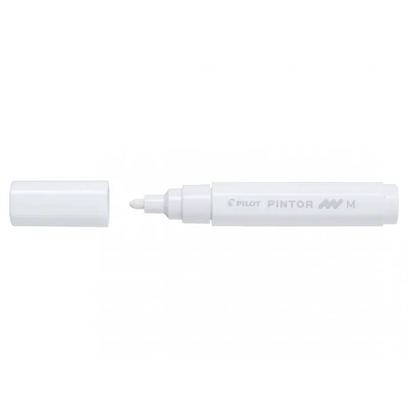 Μαρκαδόρος Pilot Paint Pintor Medium White SW-PT-M-W