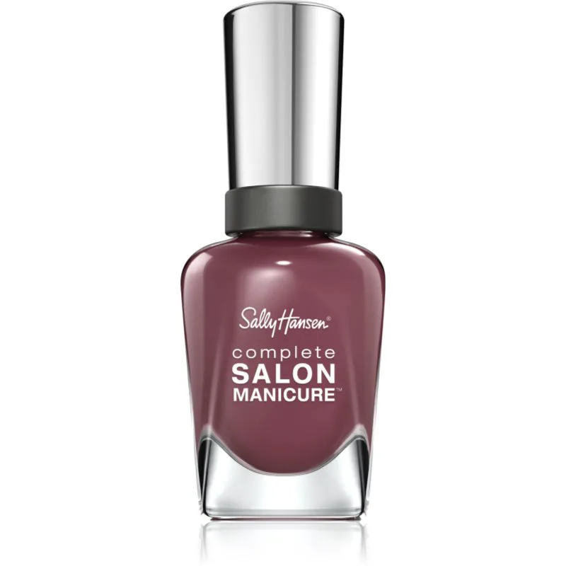 Sally Hansen Complete Salon Manicure δυναμωτικό βερνίκι νυχιών απόχρωση Plum The World 14.7 ml