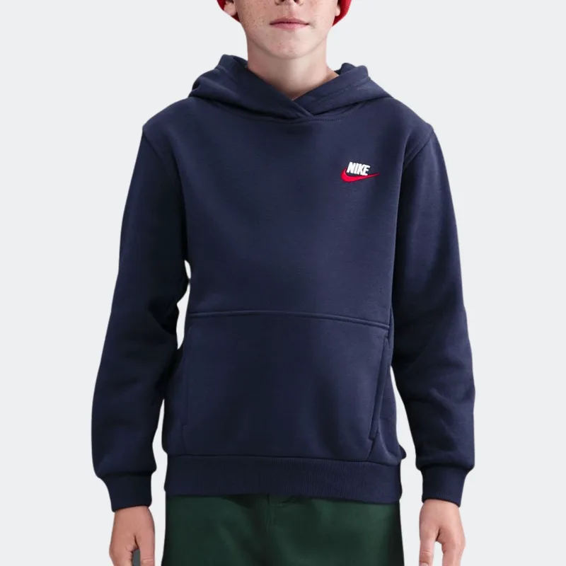 Nike Sportswear Club Fleece Big Kids' Pullover Hoodie