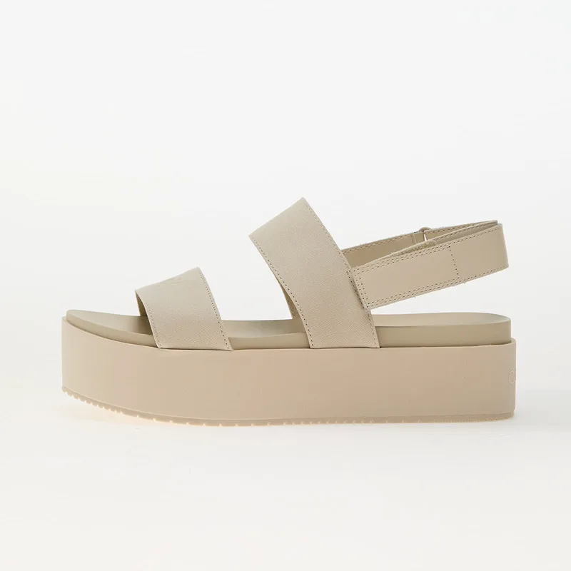 Sneakers Calvin Klein Jeans Flatform Sandal Slin Μπεζ EUR 40