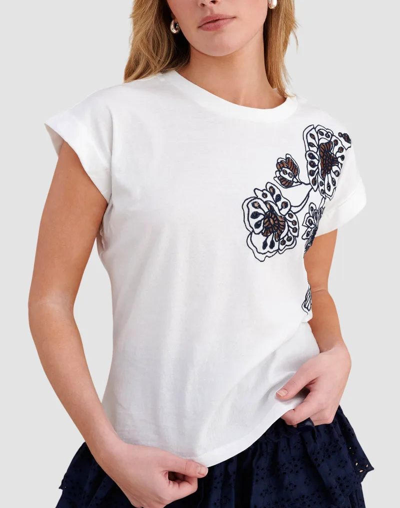ATTRATTIVO ΜΠΛΟΥΖΑ 9923255-LEYKO White