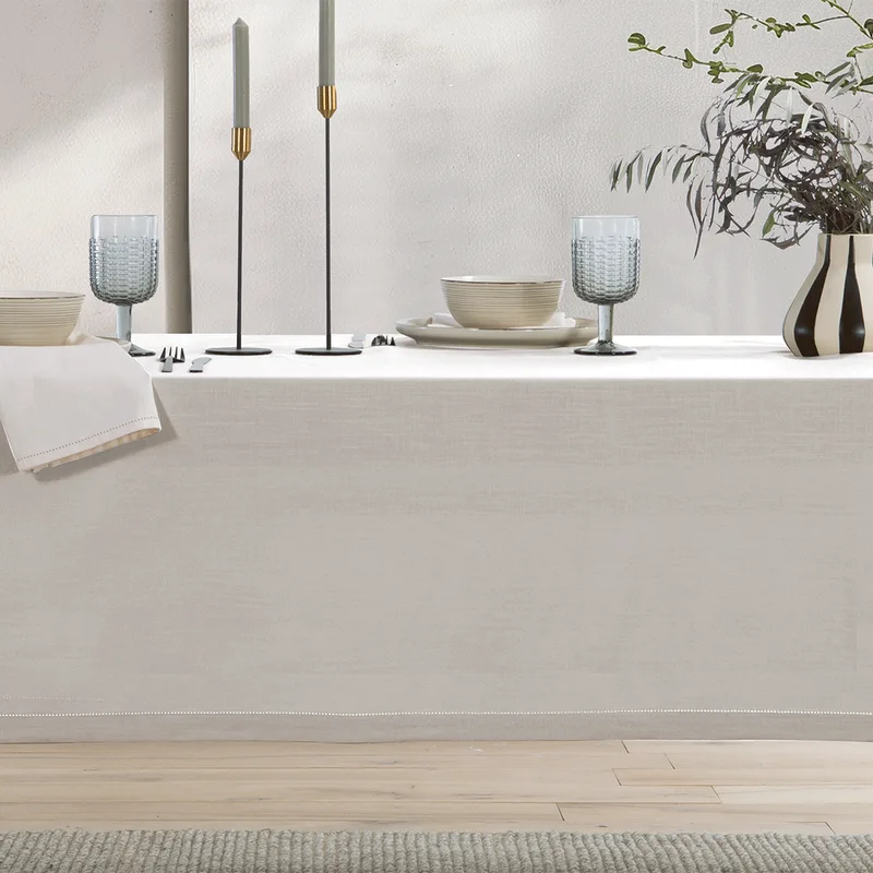 Τραπεζομάντηλο (150x300) Nef-Nef Homeware Steady Ecru