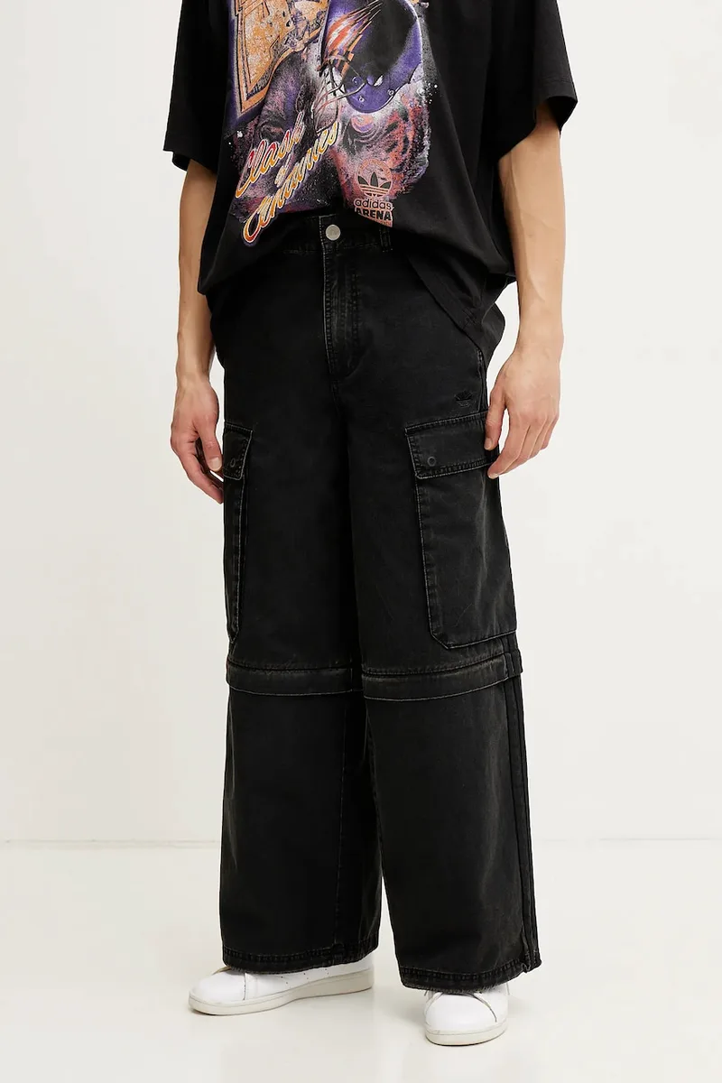 Βαμβακερό παντελόνι adidas Originals CARGO PANTS