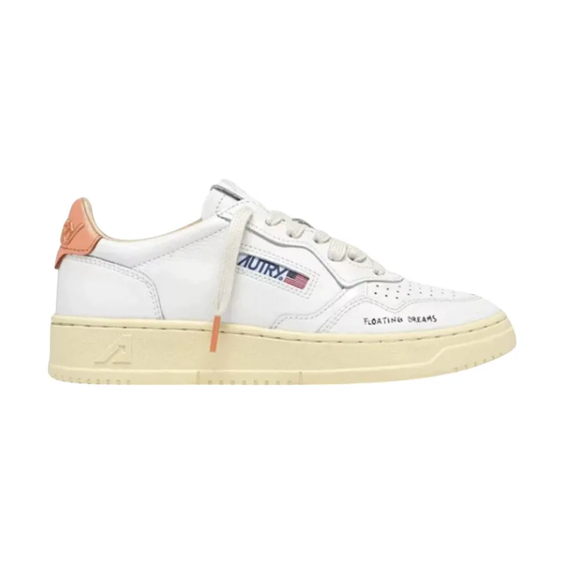 Xαμηλά Sneakers Autry Medalist DL White Peach Ροζ (Women's)