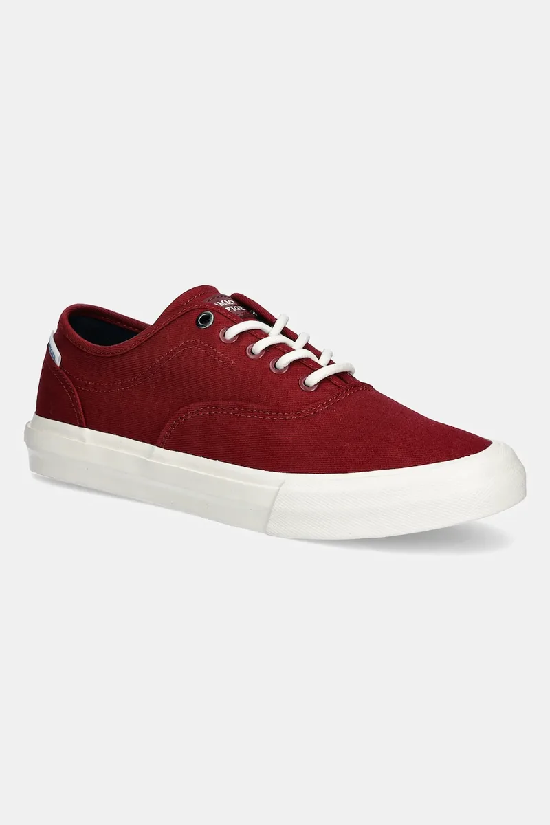 Πάνινα παπούτσια Tommy Hilfiger TH HI VULC LOW OXFORD TWILL