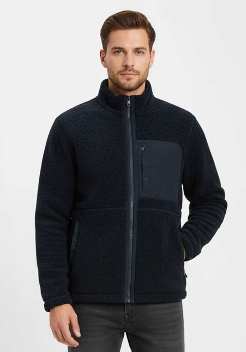 GANT Ζακέτα της σειράς Fleece - 2067087 433 Evening Blue