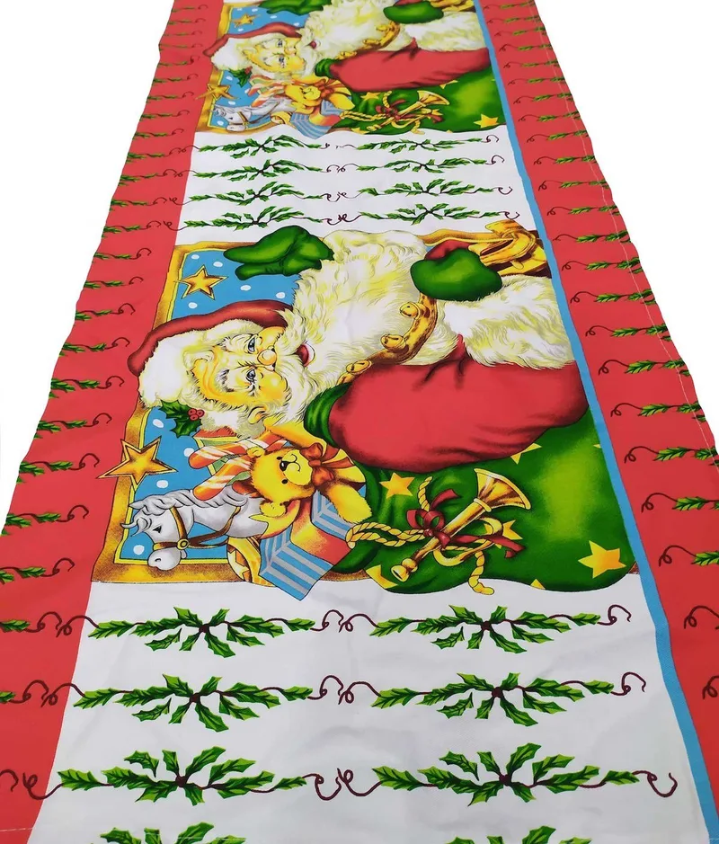 Τραπεζομάντιλο Ράνερ 45Χ150 ΚΟΜΒΟΣ Santa Claus