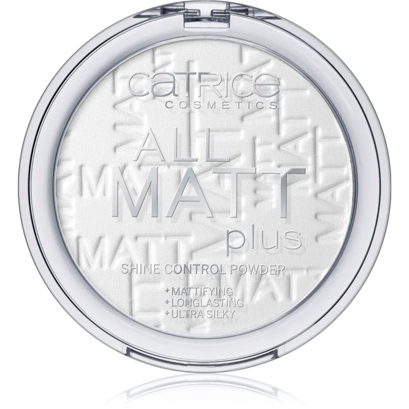 Catrice All Matt Plus ματ πούδρα απόχρωση 001 Universal 10 γρ