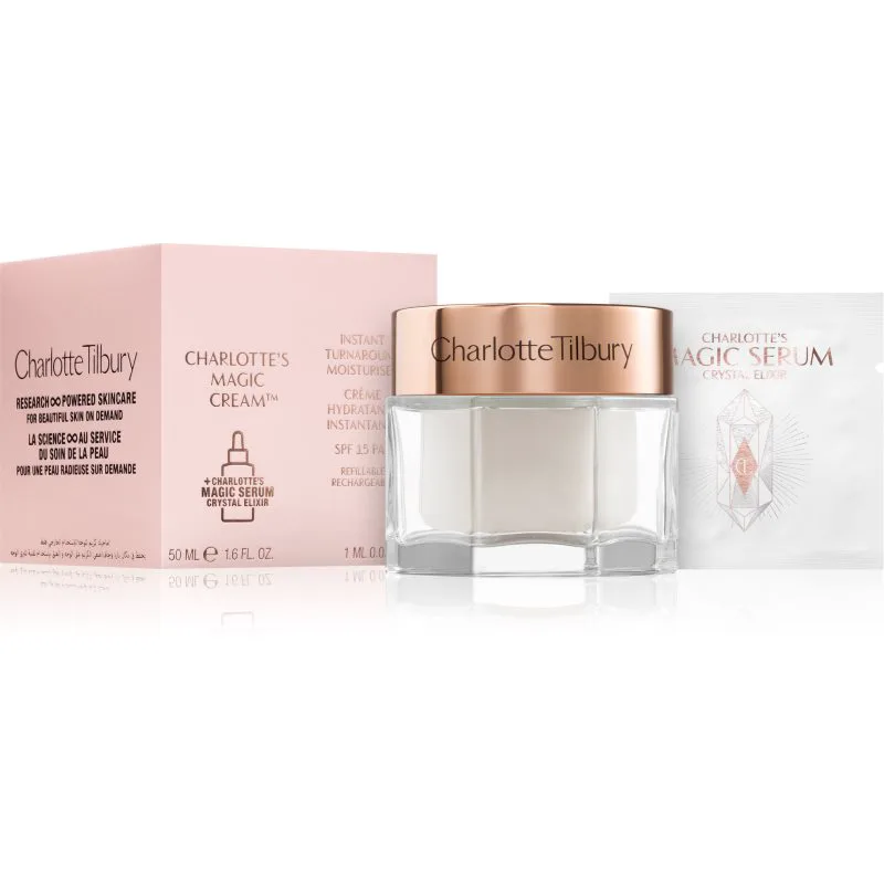 Charlotte Tilbury Charlotte's Magic Cream συσφικτική ενυδατική κρέμα SPF 15 ανταλλακτική γέμιση 50 ml