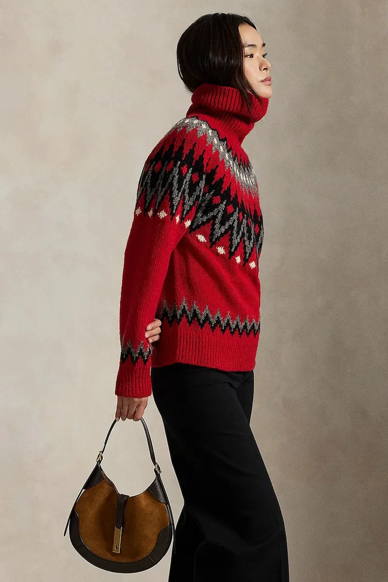 Polo Ralph Lauren ζιβάγκο γυναικείο μάλλινο