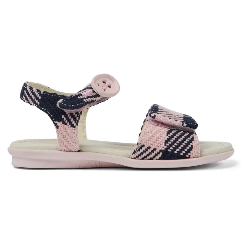 CAMPER Twins - Πέδιλα Για Κορίτσια - Ροζ,Μπλε, Μέγεθος 38, Cotton fabric