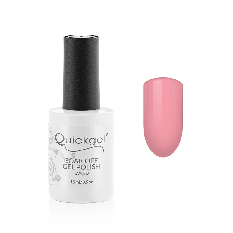 Quickgel No 535 - Barbie Girl - Ημιμόνιμο Βερνίκι - 15 ml