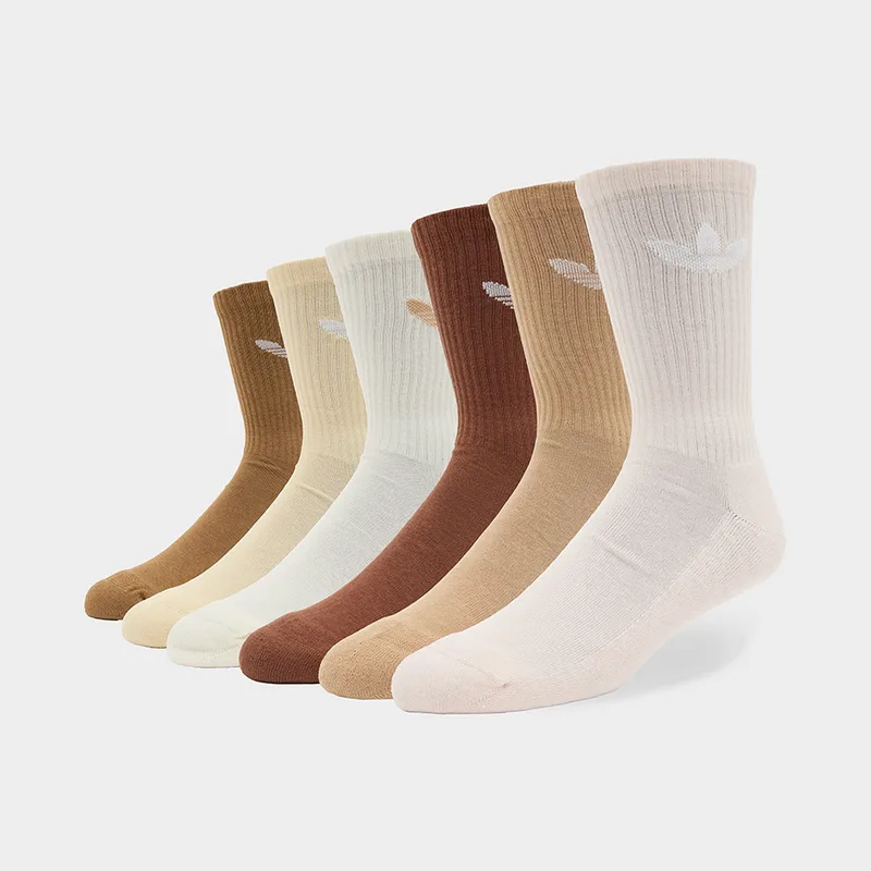 adidas Originals Trefoil Cushion Crew 6-Pack Unisex Κάλτσες (9000240580_88192)