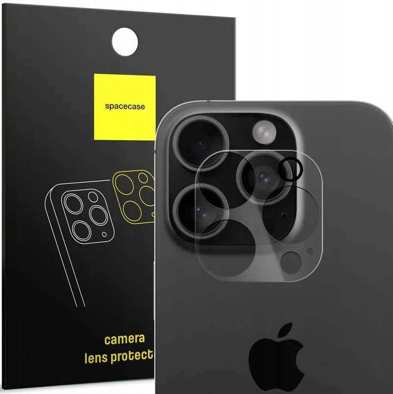 Αντιχαρακτικό Γυαλί Προστασίας Apple iPhone 16 Pro / 16 Pro Max - Spacecase Camera Glass Lens Protector για Φακό Κάμερας - Transparent (5905719112097)
