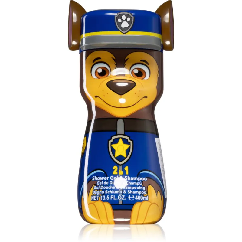 Nickelodeon Paw Patrol Shower Gel and Shampoo τζελ για ντους και σαμπουάν 2 σε 1 για παιδιά 400 ml