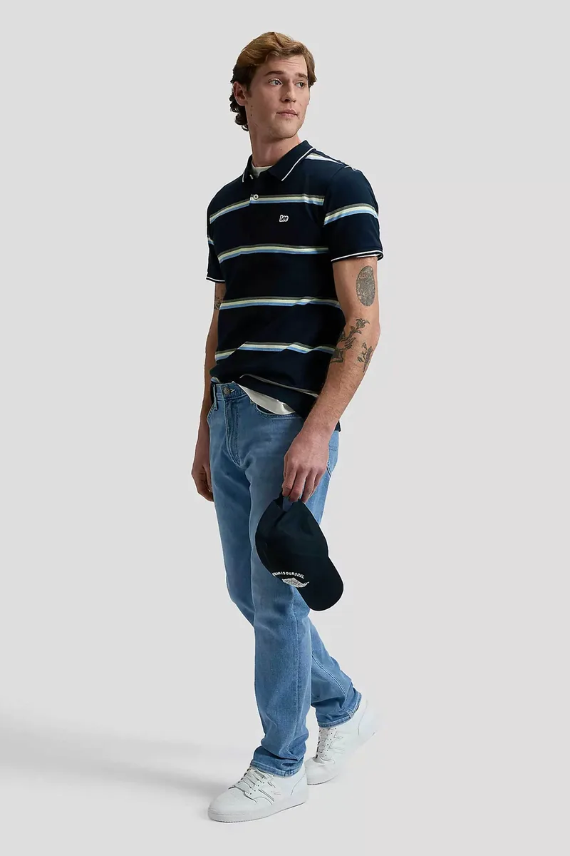 Lee® ανδρικό τζιν παντελόνι Regular Fit "Daren" - 112377885 Denim Blue