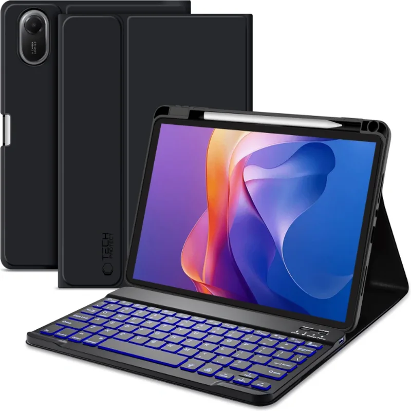 Θήκη Xiaomi Redmi Pad 2 11" Tech-Protect SC Pen Smartcase με Υποδοχή για Γραφίδα & Πληκτρολόγιο Bluetooth - Black (5906302318728)