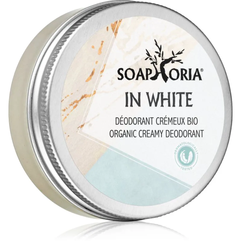 Soaphoria In White Organic Creamy Deodorant γυναικείο οργανικό κρεμώδες αποσμητικό 50 ml