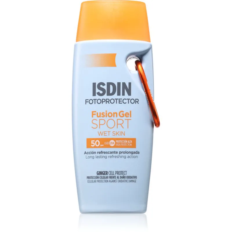 ISDIN Fotoprotector Fusion Gel Sport εξαιρετικά ελαφρύ fluid προστασίας για αθλητές SPF 50 100 ml