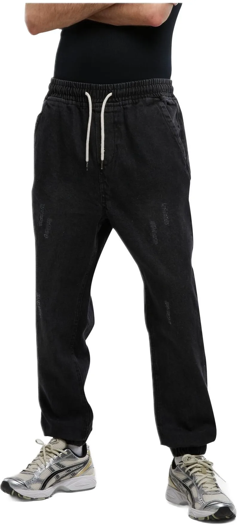Παντελόνι Jogg Denim TB7296-00709 Urban Classics black washed