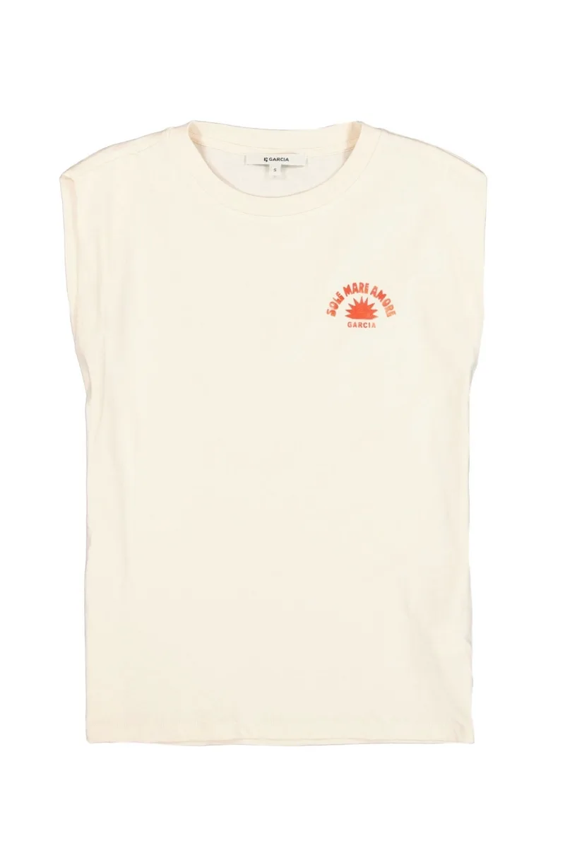 GARCIA Αμάνικες Μπλούζες P260209_ladies T-shirt ss - -P260209