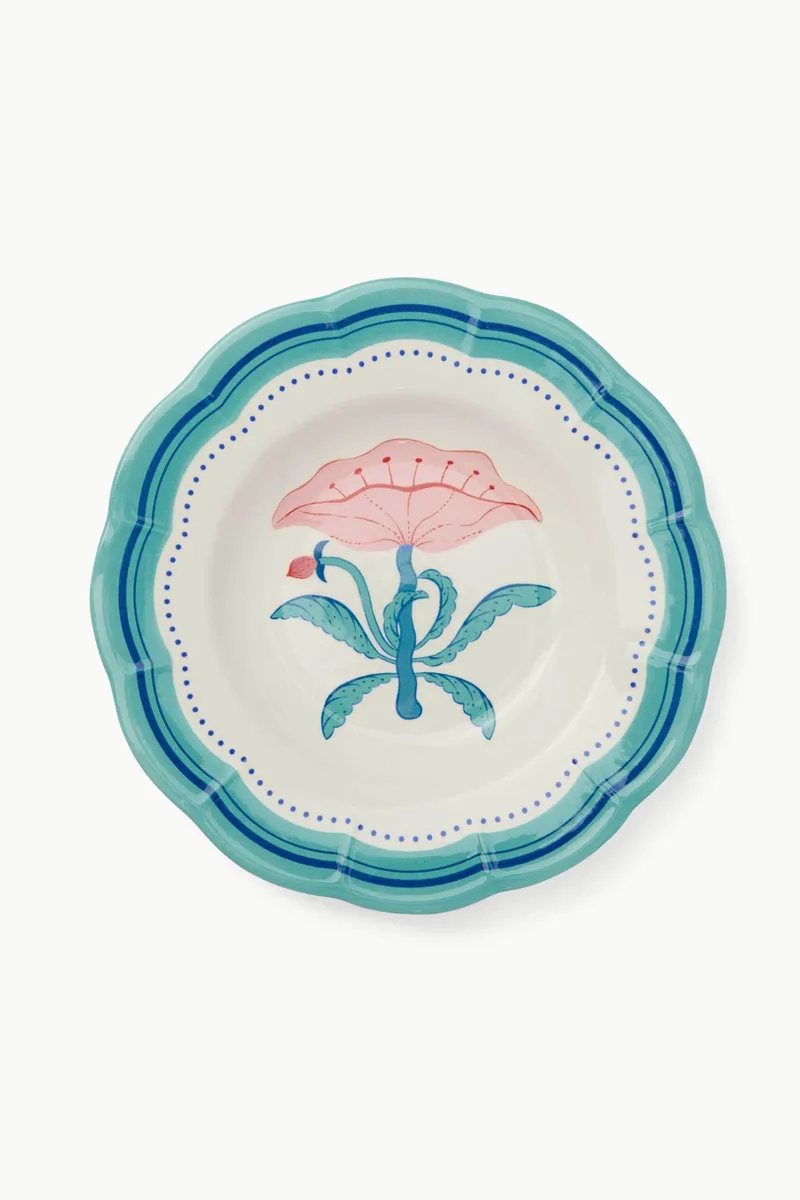 Coincasa κεραμικό πιάτο σούπας 23 cm "Voyage" - 006813597 Πολύχρωμο