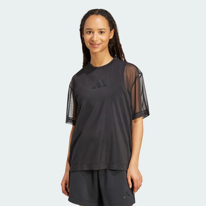 adidas Sportswear All SZN Soft Lux Mesh Γυναικείο T-Shirt (9000241136_1469)