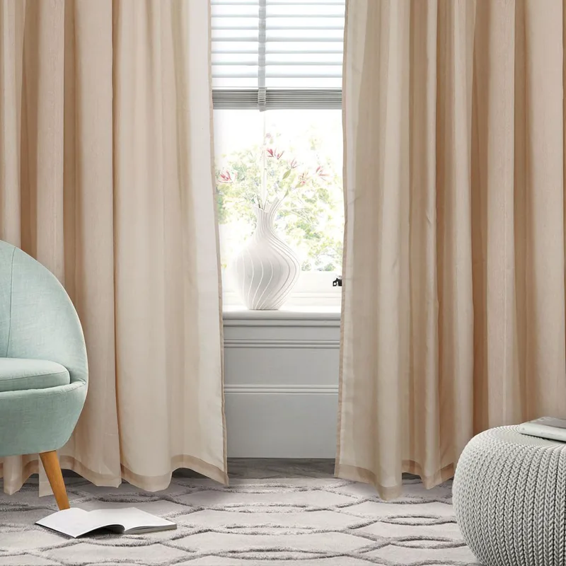 ΚΟΥΡΤΙΝΑ ΜΕ ΤΡΕΣΑ DAS HOME 2197 ΣΠΑΓΓΙ (300Χ270CM)