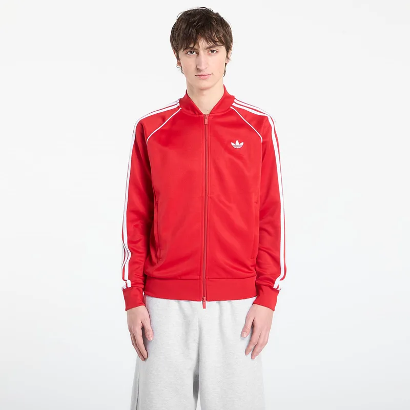 Φούτερ adidas Sst Track Top Better Scarlet/ White L