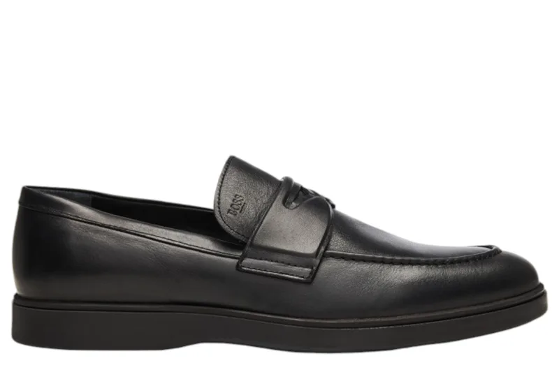 Μοκασίνια BOSS-SHOES Classic A7537-BLACK MARINO Ανδρικό